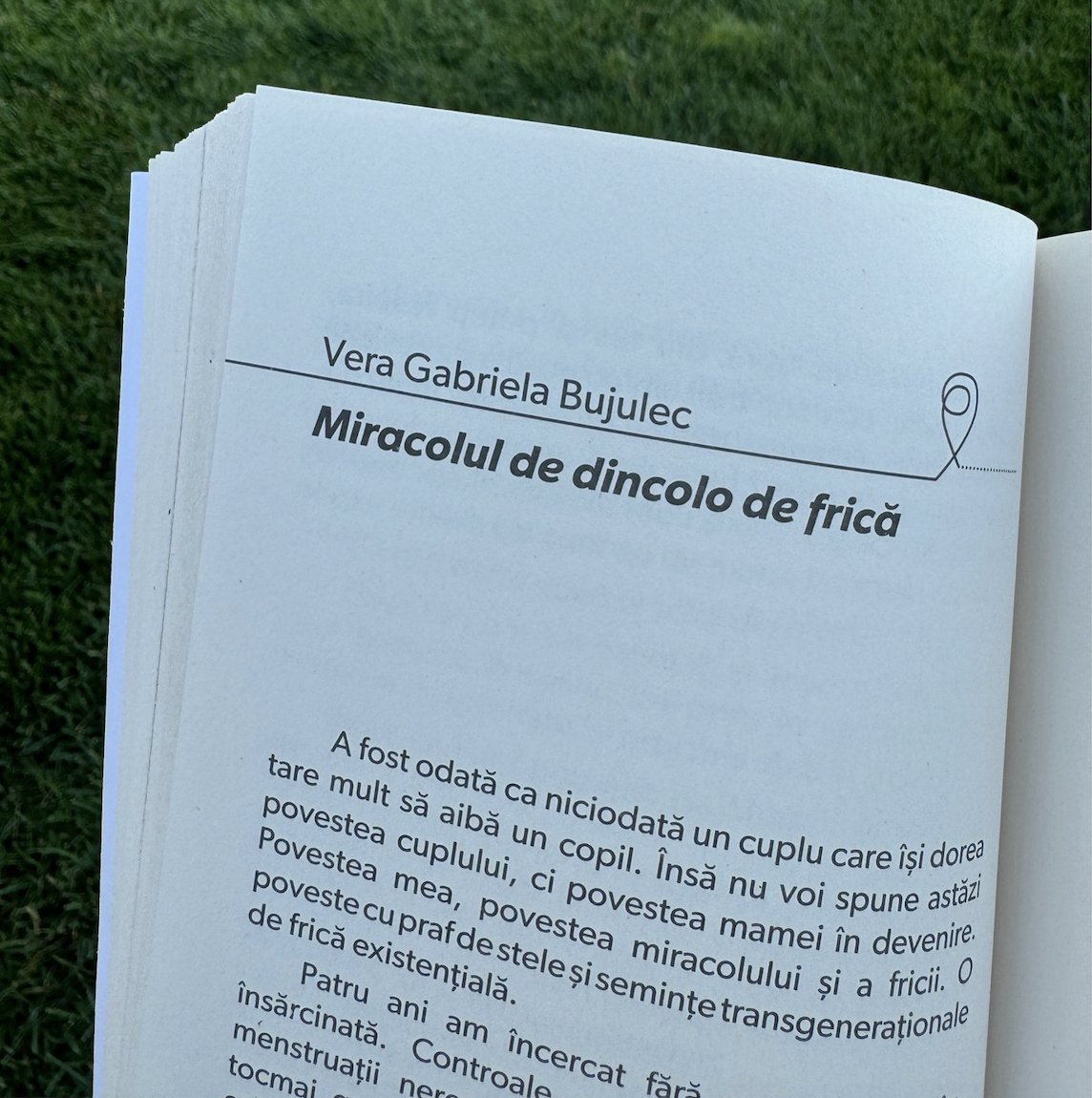 miracolul de dincolo de frica - vera bujulec